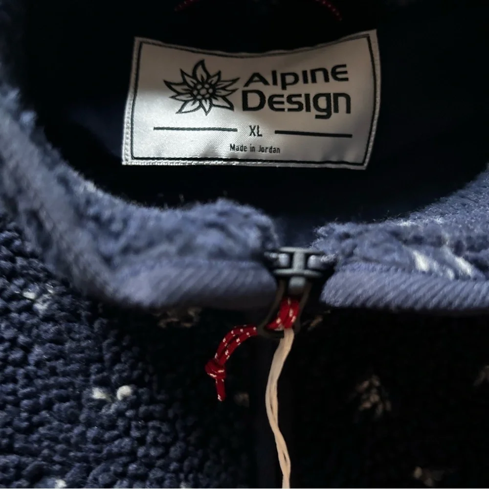 Alpine Design, Men Sherpa Style Sweater